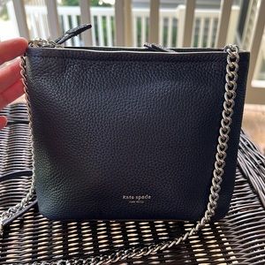 Kate Spade Bags New York Polly Chain Pebbled Leather Cross Body